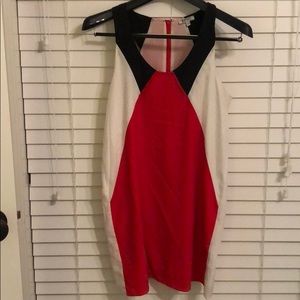 Red/Black/White Dress